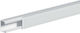 Hager Tehalit Cable Channel with Perforated Stand made of Plastic 12x10mm White 2m