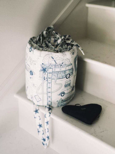La Millou Navy Jungle Crib Bumpers Classic Inside Blue 25x210cm