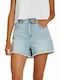Stoney High Rise Shorts Γυναικείο Τζιν Ψηλόμεσο Σορτς Μπλε