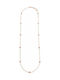 Folli Follie Necklace with Pink Gold Plating