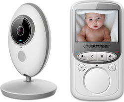 Esperanza Babyüberwachung mit Kamera & Bildschirm 2.4" , Zwei-Wege-Kommunikation & Schlaflieder