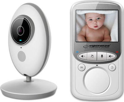 Esperanza Baby Monitor with Camera & Screen 2.4" with Two-Way Audio & Lullabies