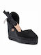 Carina Women's Platform Espadrilles Black