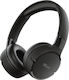 Trust Zena Wireless / Wired On Ear Headphones with 75 hours of Operation Black