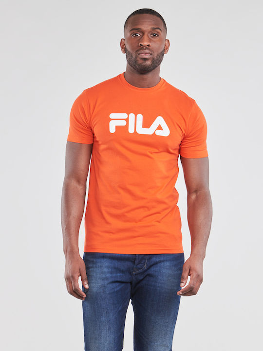 Fila Pure Short Men s T Shirt with Logo Orange 681093 A553