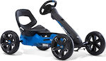 Reppy Roadster Kids Foot-to-Floor Go Kart One-Seater with Pedal Blue