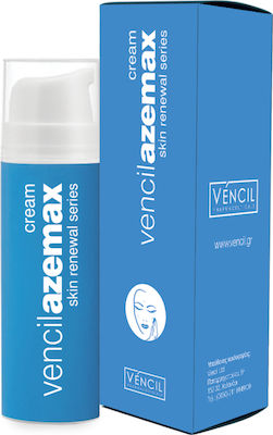 Vencil Azemax Acne 24h Day/Night Cream Suitable for All Skin Types with Hyaluronic Acid / Vitamin C 50ml