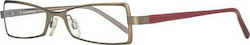 Rodenstock Metal Eyeglass Frame Brown R4701 D Rodenstock Metal Eyeglass Frame Brown R4701 D