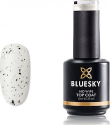Bluesky Kein Abwischen Eierschalen Top Deckschicht Matt 15ml Eierschale