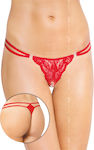 Softline 2444 G-String Red