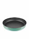 Pal Colors Aluminum Round Baking Pan with Non-stick Coating Mint 30cm