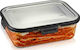 Gefu Microwave Glass Lunch Box Milo Silver 1500ml