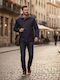 Herren Jacke Softshell Wasserdicht und Winddicht Navy Blau