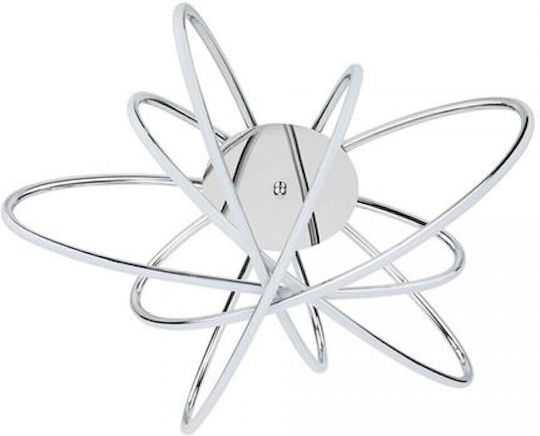 Horoz Electric Deckenleuchte Silber mit Integrierter LED