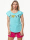 Bodymove Women's T-shirt Turquoise