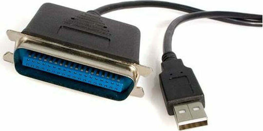 StarTech Καλώδιο USB-A σε Parallel 36-pin male 1.8m