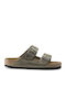Arizona BS Δερμάτινα Ανδρικά Σανδάλια Green Narrow Fit