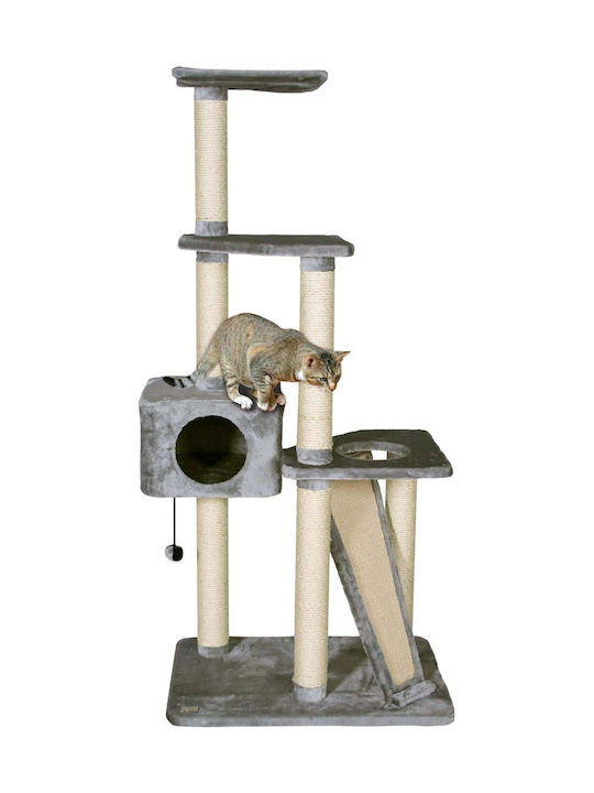 Flamingo Merlin Scratching Post Cat Trees Gray 5 levels 78x50x168cm