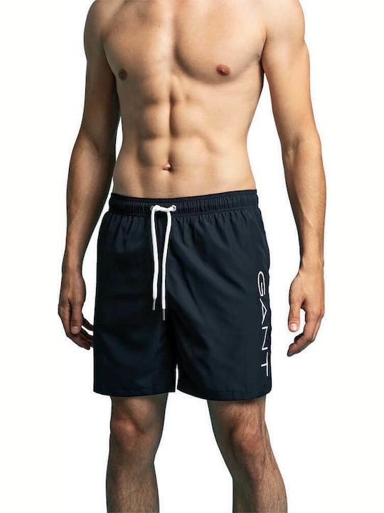 Gant Men's Swimwear Bermuda Navy Blue