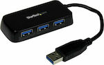 StarTech USB 3.0 Hub 4 Θυρών με σύνδεση USB-A