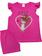 Minerva Kinder Schlafanzug Sommerlich Fuchsie Pearl Princess