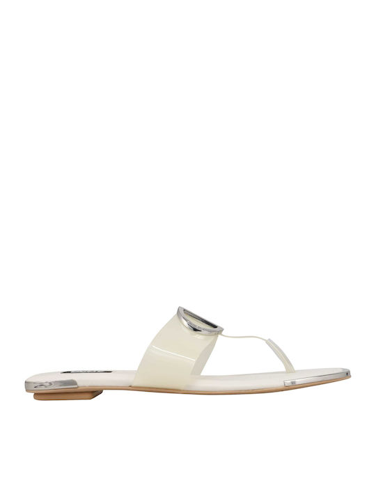 Halcott Women's Flat Sandals in Beige Color
