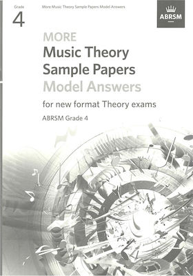 ABRSM Music Theory Sample Papers Carte de teorie Model Răspunsuri Clasa 4