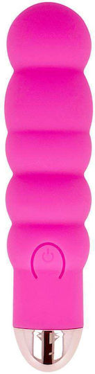 Dolce Vita Rechargeable Vibrator Six Mini Κλειτοριδικός Δονητής 13cm Pink