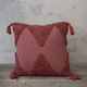 Nima Sofa Cushion Amadeo from 100% Cotton Terracotta 45x45cm. 25851