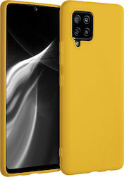 KWmobile Back Cover Silicone Yellow (Galaxy A42)