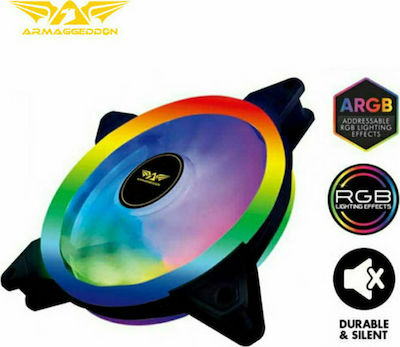 Armaggeddon Loop-14 ARGB 140mm 6-Pin Case Fan