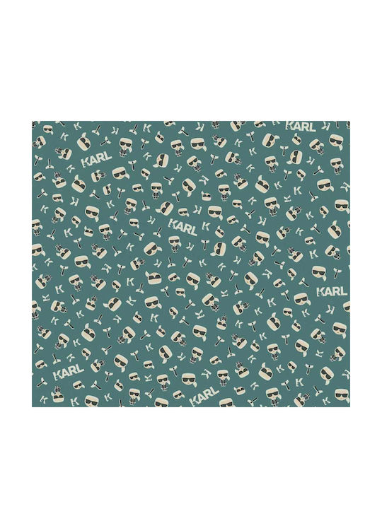 Wallpaper Karl Lagerfeld Green L1005xW53cm