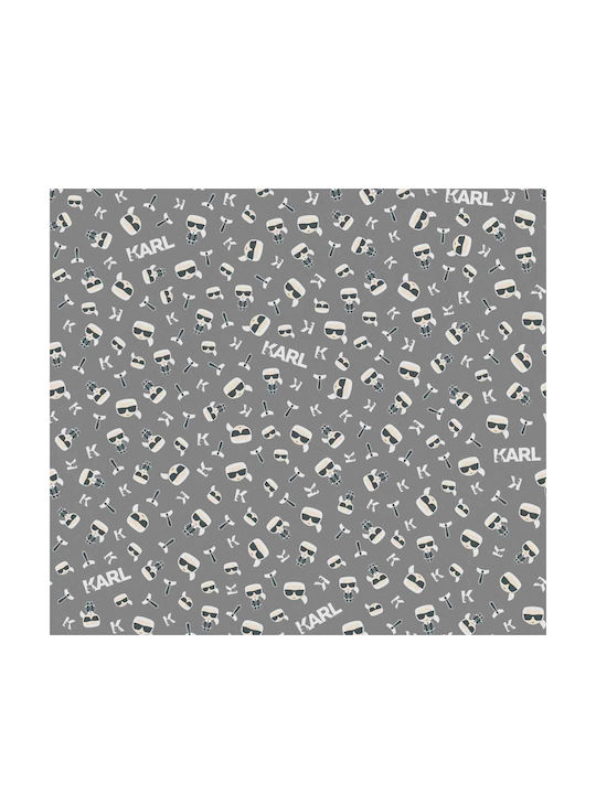 Wallpaper Karl Lagerfeld Gray L1005xW53cm