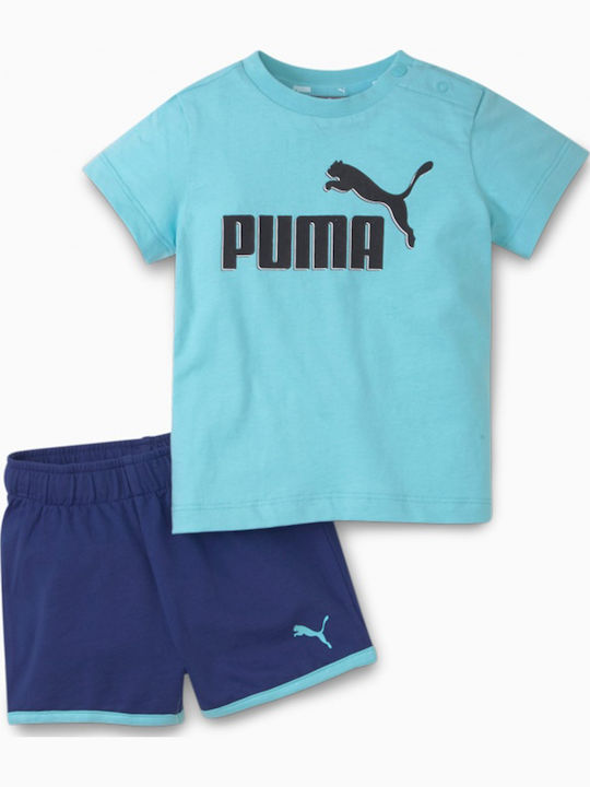 PUMA Παιδικό Σετ με Σορτς Καλοκαιρινό 2τμχ Γαλά...