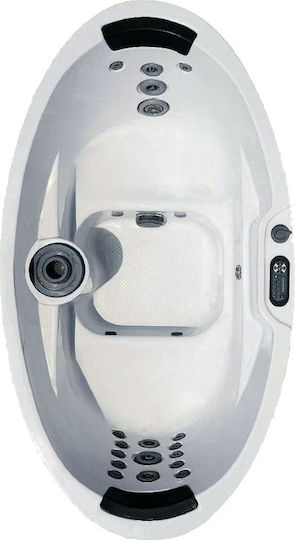 Sanitec Mini Spa Μπανιέρα Ελεύθερης Τοποθέτησης Ακρυλική με Υδρομασάζ 205x105x88cm Sanitec Mini Spa Μπανιέρα Ελεύθερης Τοποθέτησης Ακρυλική με Υδρομασάζ 205x105x88cm