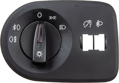 NTY Car Lights Switch for Seat Ibiza 2013 17pin Black