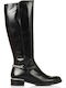 Wonders Leather Women's Boots Black