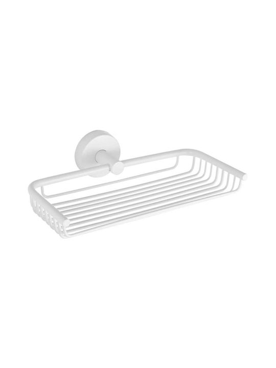 Karag Uno Σαπουνοθήκη Επιτοίχια Inox White Matt