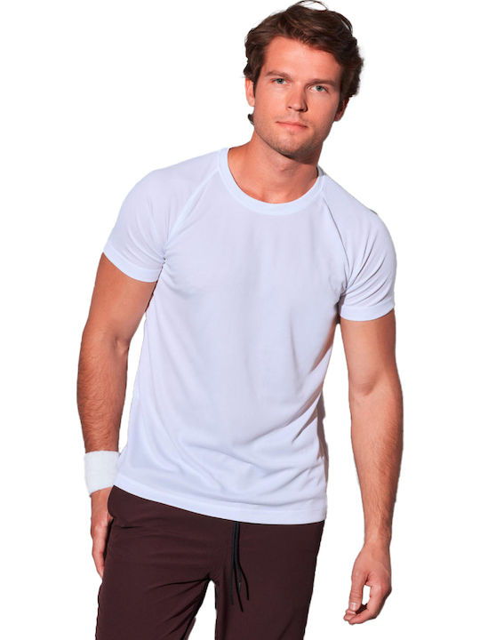 Stedman Active 140 Team Raglan Werbe-T-Shirt in Weiß Farbe