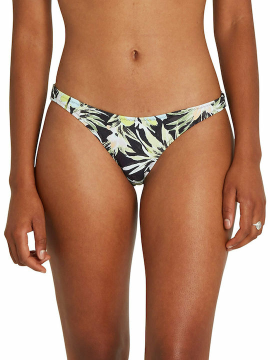 Volcom Off Tropic Skimpy Bikini Brazil Floral