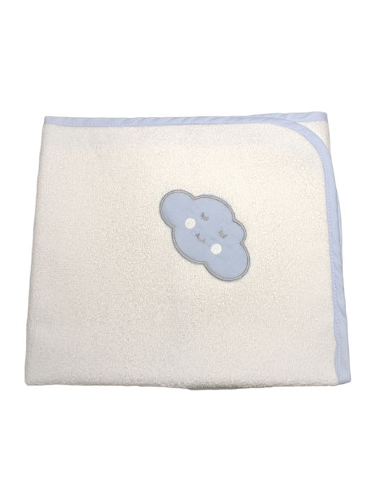 Baby Star Wolke Wasserdichtes Wickeltuch Hellbl...