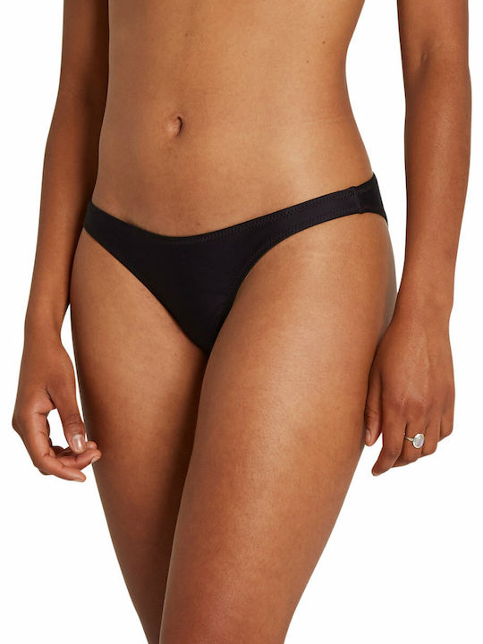 Simply Solid Skimpy Bikini Brazil Black