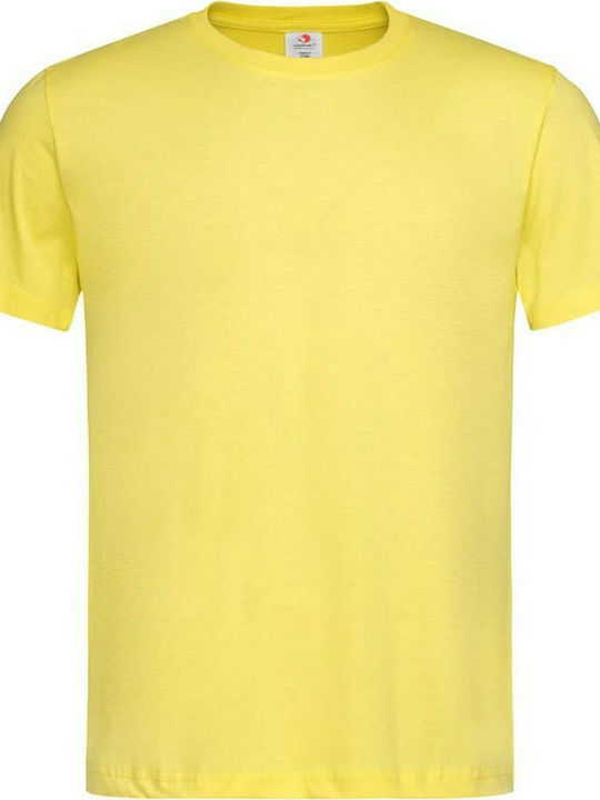 Stedman Classic-T Men's Short Sleeve Promotional T-Shirt Yellow ST2000-YEL