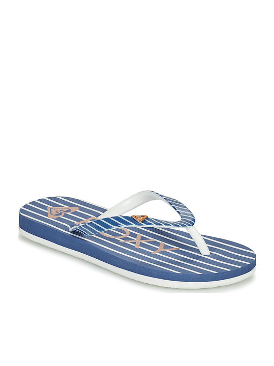 Roxy Παιδικές Σαγιονάρες Flip Flops Μπλε Pebbles