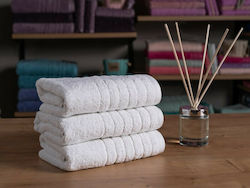 Cozy Cotton Ξενοδοχειακή Πετσέτα Μπάνιου Λευκή Cozy Cotton Ξενοδοχειακή Πετσέτα Μπάνιου Λευκή