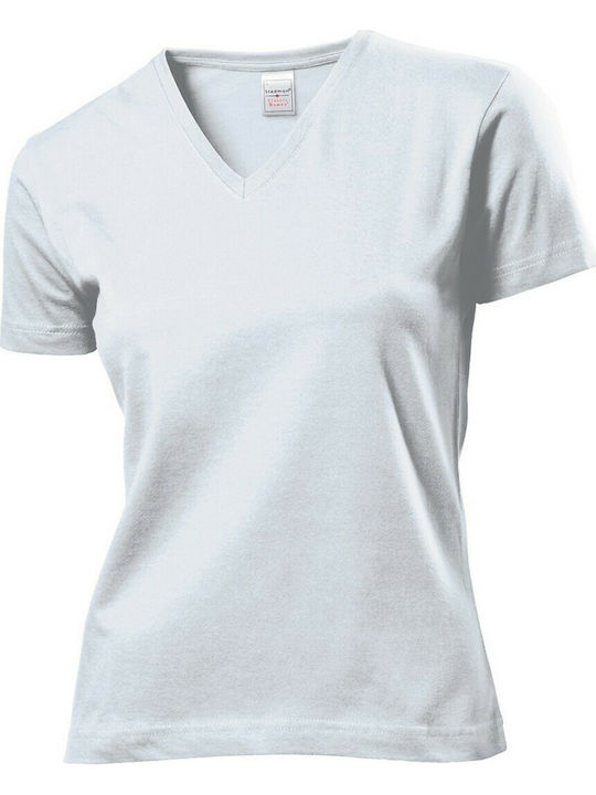 Stedman Classic-T Women's Short Sleeve Promotional T-Shirt White