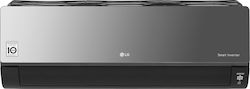 LG Artcool Mirror AC18BH UL2/AC18BH NSK Κλιματιστικό Inverter 18000 BTU A++/A+ με Ιονιστή και WiFi Grey