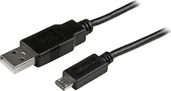 StarTech USBAUB3MBK Regular USB 2.0 σε micro USB 3m Μαύρο