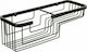 Dimitracas Wall-mounted Sponge Holder Metallic Black