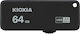 Kioxia TransMemory U365 64GB USB 3.2 Stick Black